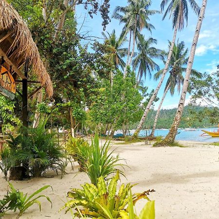Besaga Beachfront B&B - Port Barton San Vicente  Eksteriør billede