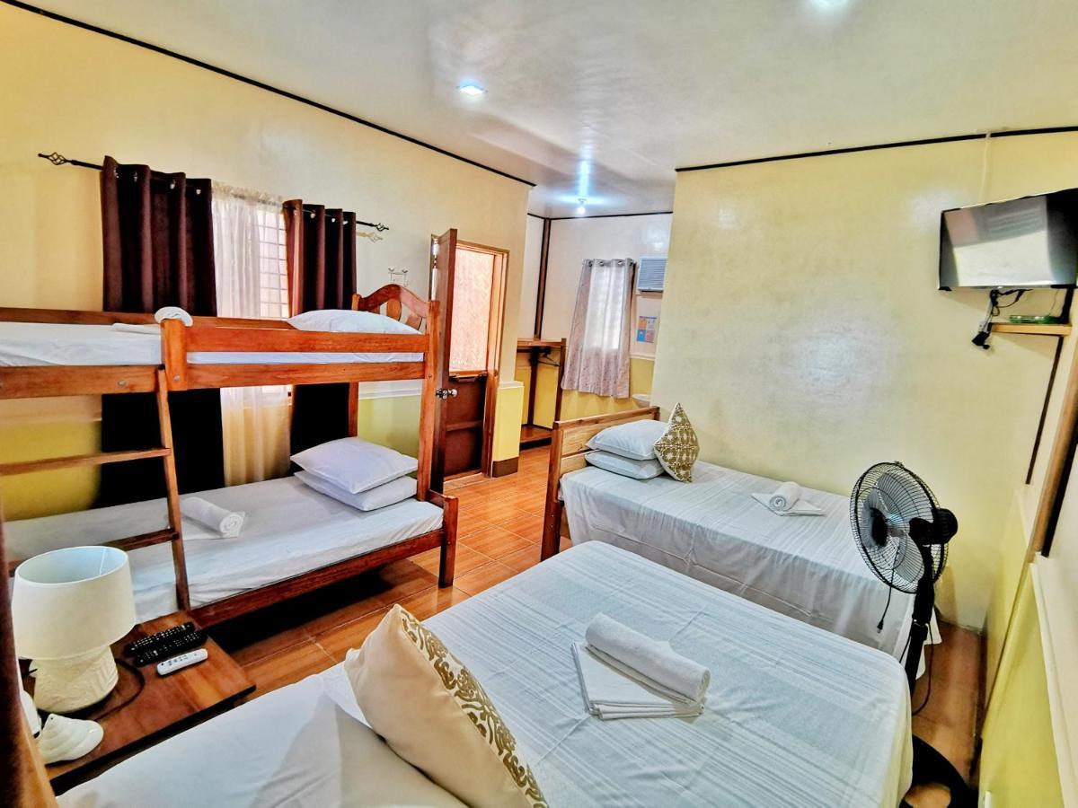 Besaga Beachfront B&B - Port Barton San Vicente  Eksteriør billede