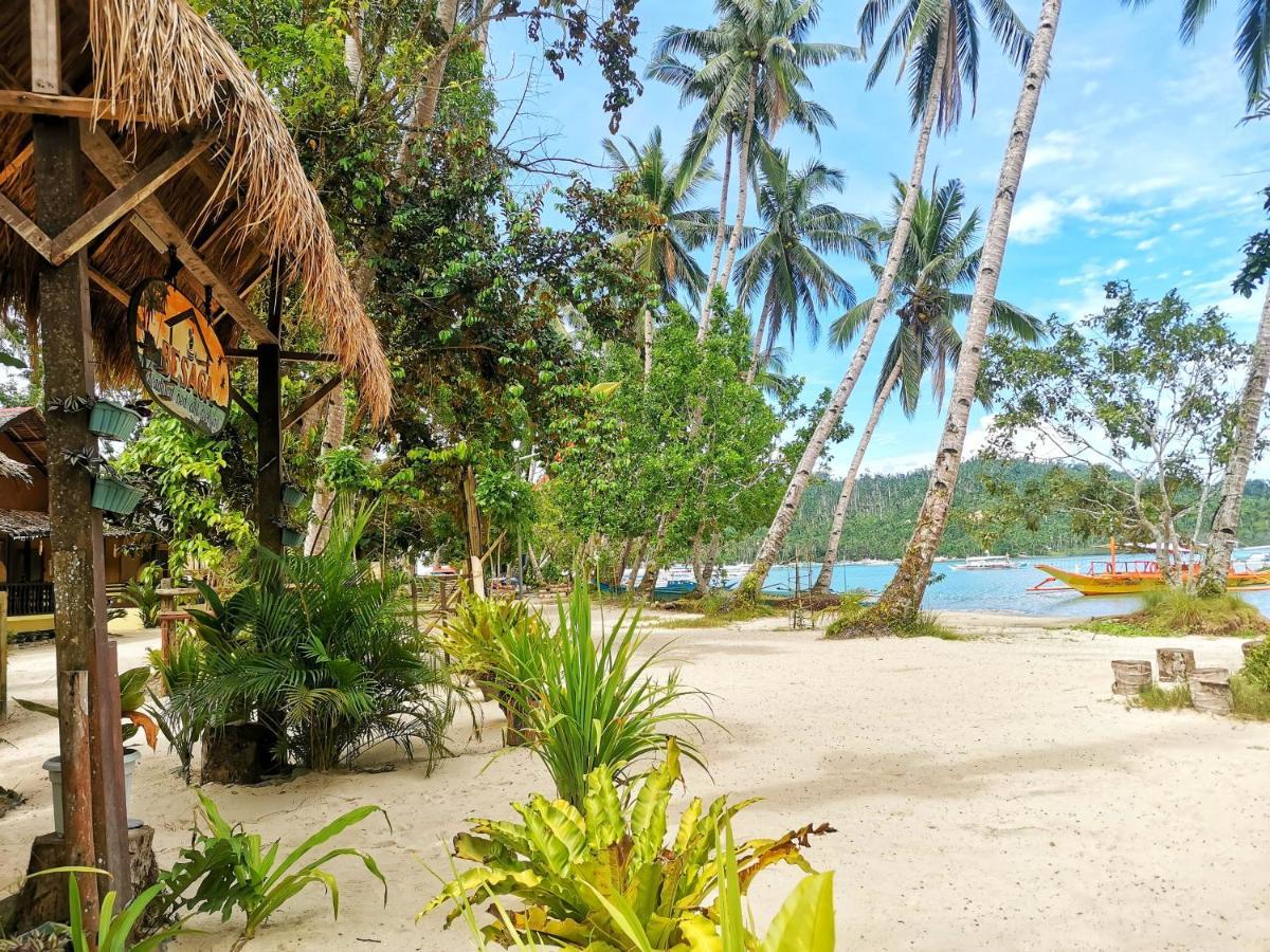 Besaga Beachfront B&B - Port Barton San Vicente  Eksteriør billede