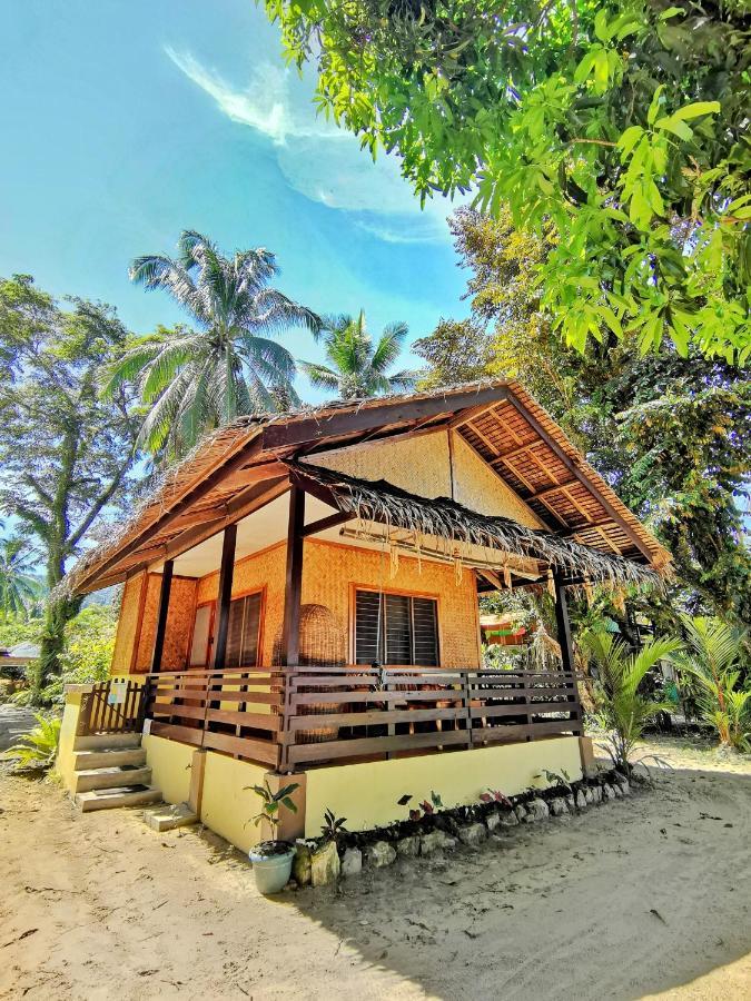 Besaga Beachfront B&B - Port Barton San Vicente  Eksteriør billede