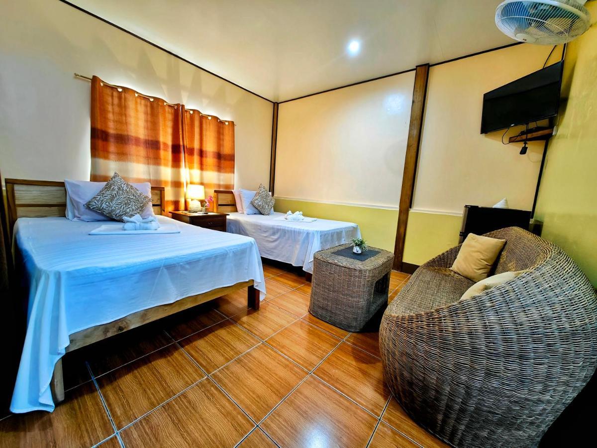 Besaga Beachfront B&B - Port Barton San Vicente  Eksteriør billede